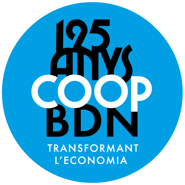 Segell 125 anys coop BDN. Transformant l'economia